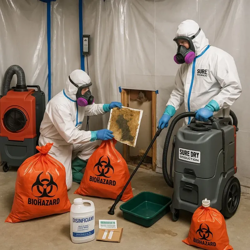 Contaminated Water Handling Protocols process in Pingree Grove, IL