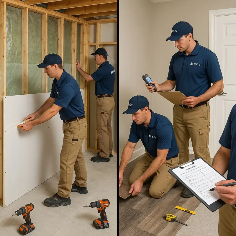 Repairs and Reconstruction process in Pingree Grove, IL