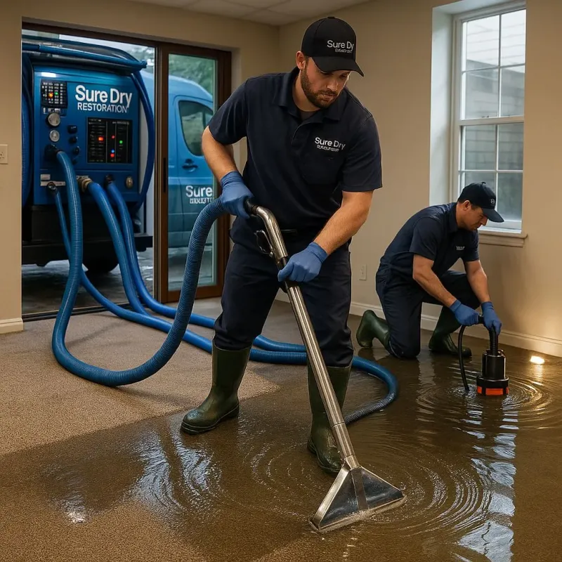 Water Extraction and Removal process in Pingree Grove, IL